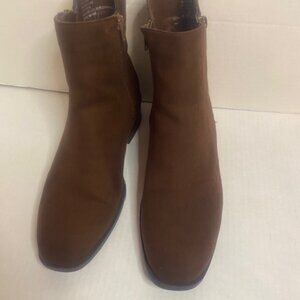 Chocolate Brown Booties, size 9M